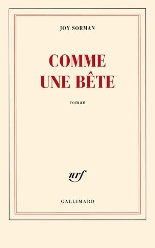 Livrenpoche : Comme une bête - Joy Sorman - Livre