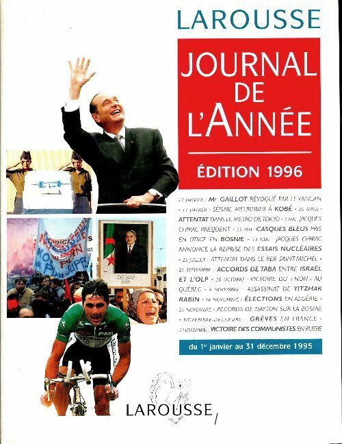 Livrenpoche : Journal de l'année 1996 - Collectif - Livre