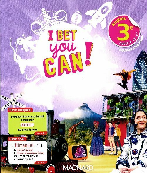 Livrenpoche : I bet you can 3è - Michèle Jaillet - Livre