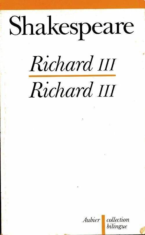 Livrenpoche : Richard III - William Shakespeare - Livre