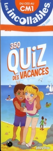 Livrenpoche : 350 quiz des vacances - du CE2 au CM1- cahier de vacances - Collectif - Livre