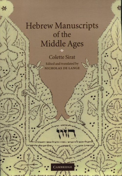 Livrenpoche : Hebrew manuscripts of the middle ages - Colette Sirat - Livre