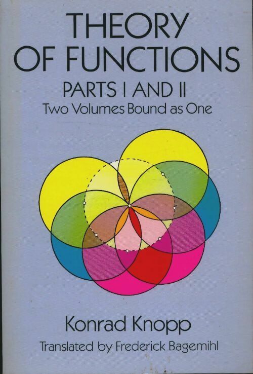 Livrenpoche : Theory of functions parts I and II - Konrad Knopp - Livre