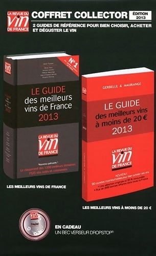 Livrenpoche : Guide des meilleurs vins 2013 Coffret collector 2 guides - Collectif - Livre