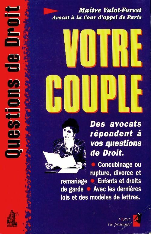 Livrenpoche : Votre couple - Martine Valot-Forest - Livre