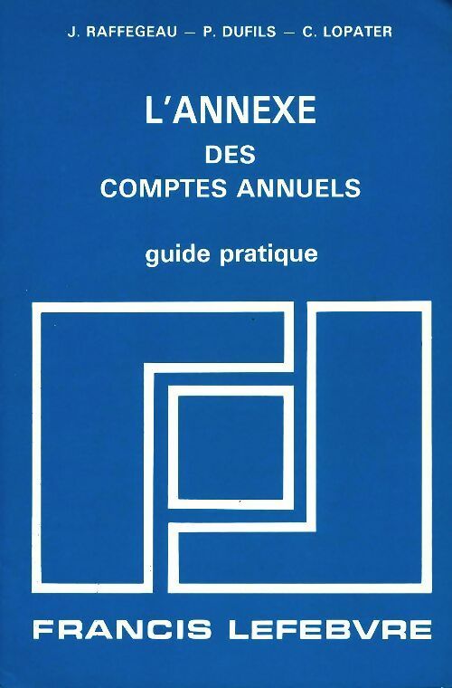 Livrenpoche : L'annexe des comptes annuels - Collectif - Livre