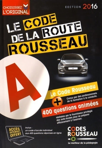 Livrenpoche : Code rousseau 2016 - Collectif - Livre