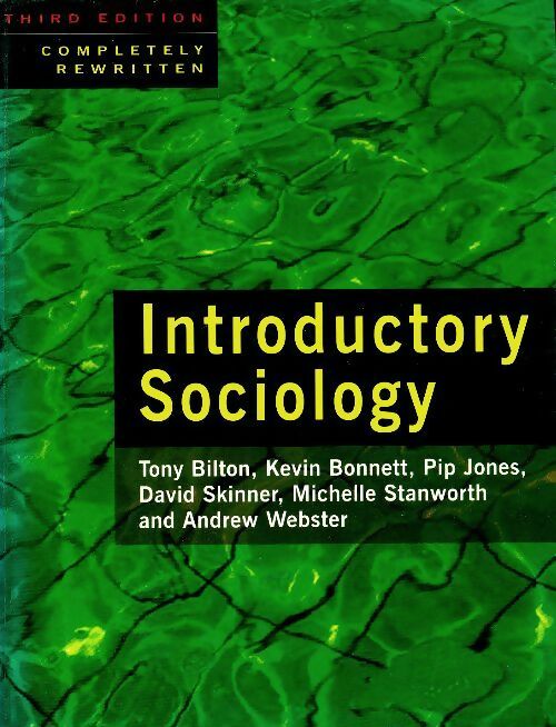 Livrenpoche : Introductory sociology - Tony Bilton - Livre
