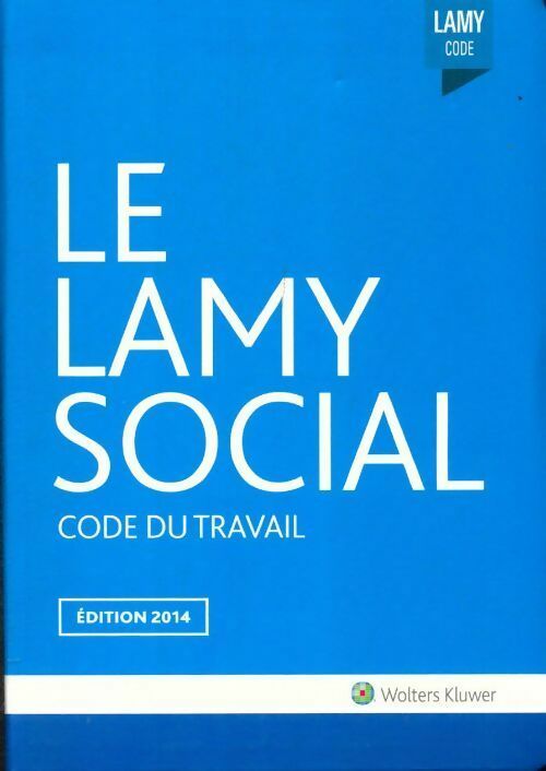 Livrenpoche : Lamy social 2014 - Collectif - Livre