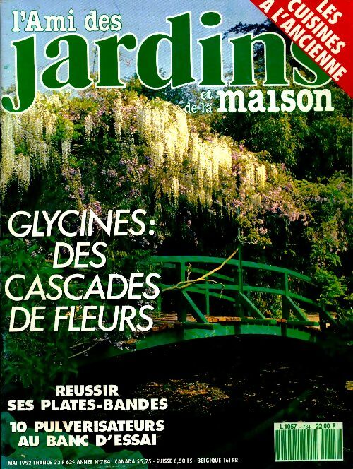 Livrenpoche : L'ami des jardins et de la maison n°784 : Glycines : des cascades de fleurs - Collectif - Livre