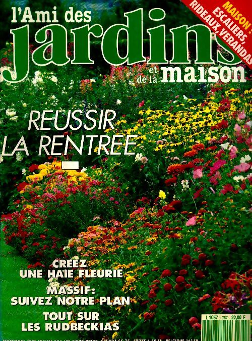 Livrenpoche : L'ami des jardins et de la maison n°787 : Réussir la rentrée - Collectif - Livre