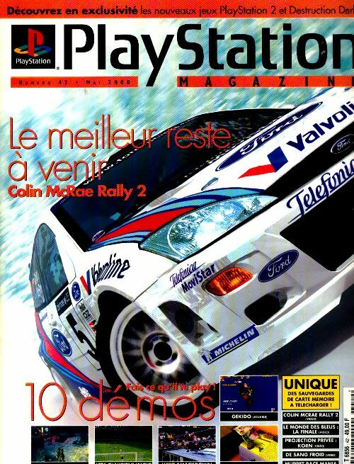 Livrenpoche : Playstation n°42 : Colin McRae Rally 2, le meilleur reste à venir - Collectif - Livre
