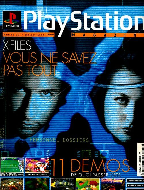 Livrenpoche : Playstation n°33 : X-Files, vous ne savez pas tout - Collectif - Livre