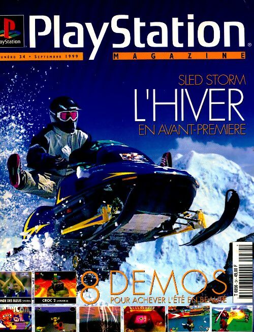 Livrenpoche : Playstation n°34 : Sled Storm, l'hiver en avant-première - Collectif - Livre