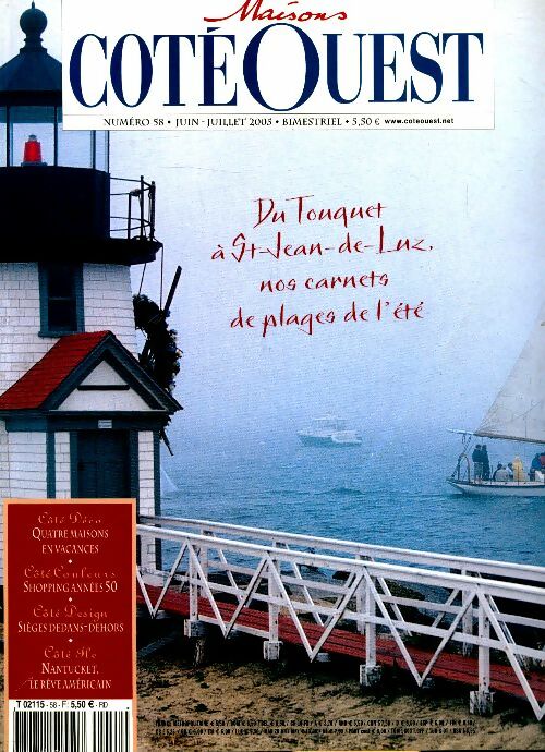 Livrenpoche : Maisons coté Ouest n°58 - Collectif - Livre