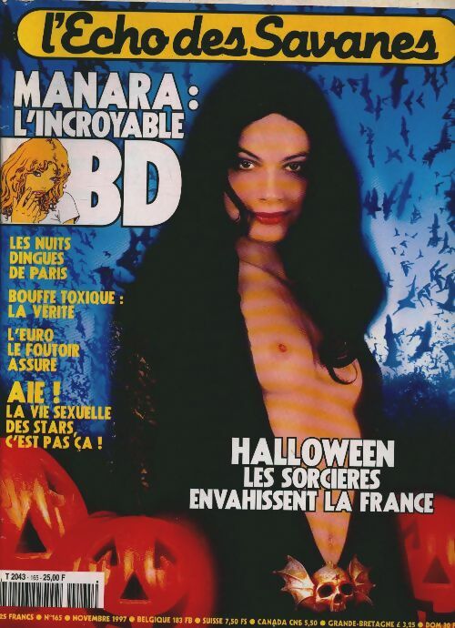 Livrenpoche : L'écho des savanes n°165 : Halloween - Collectif - Livre