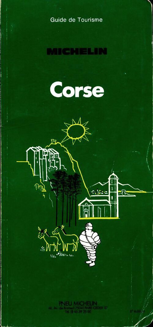 Corse - Collectif -  Le Guide vert - Livre