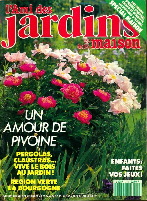 Livrenpoche : L'ami des jardins et de la maison n°773 : Un amour de pivoine - Collectif - Livre
