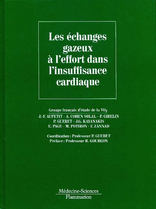 Livrenpoche : Les échanges gazeux à l'effort dans l'insuffisance cardiaque - Collectif - Livre