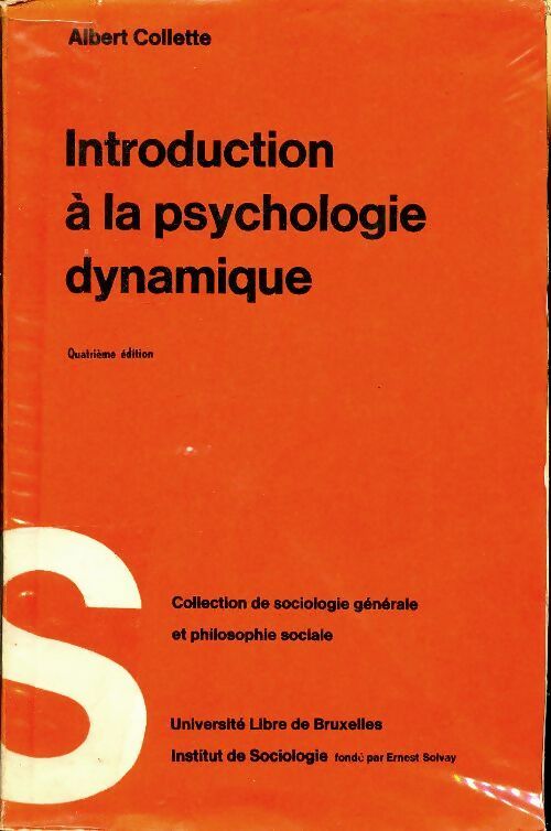 Livrenpoche : Introduction à la psychologie dynamique - Jean Collette - Livre