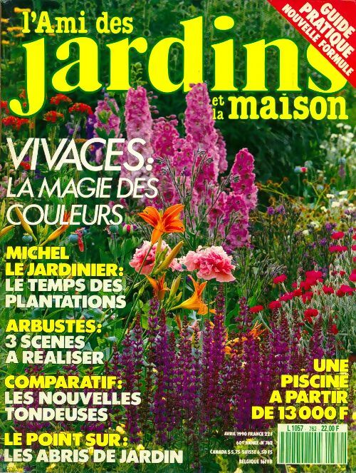Livrenpoche : L'ami des jardins et de la maison n°762 : Vivaces : la magie des couleurs - Collectif - Livre