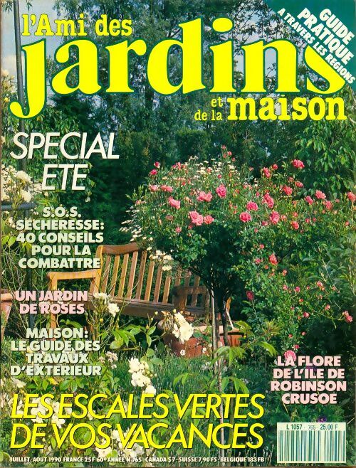 Livrenpoche : L'ami des jardins et de la maison n°765 : Les escales vertes de vos vacances - Collectif - Livre