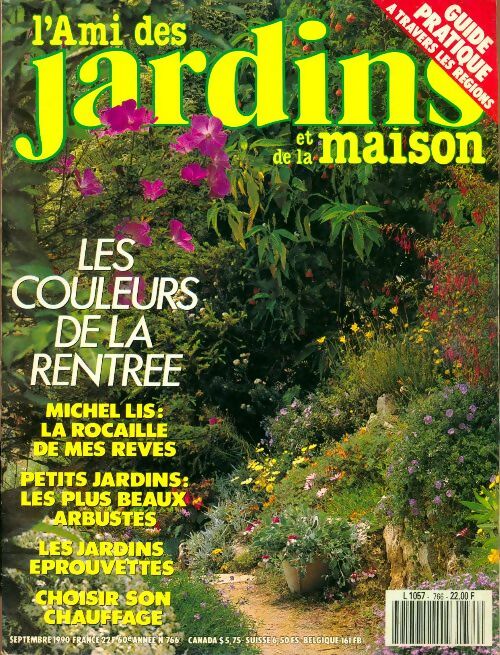 Livrenpoche : L'ami des jardins et de la maison n°766 : Les couleurs de la rentrée - Collectif - Livre