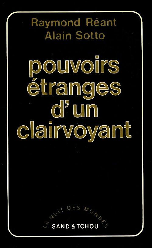 Livrenpoche : Pouvoirs étranges d'un clairvoyant - R. Réant - Livre