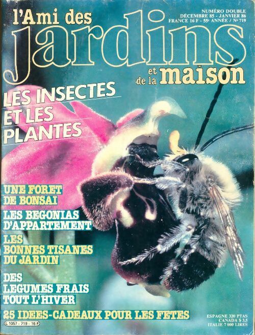 Livrenpoche : L'ami des jardins et de la maison n°719 : Les insectes et les plantes - Collectif - Livre