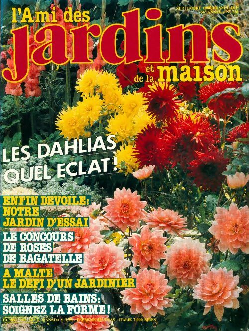 Livrenpoche : L'ami des jardins et de la maison n°726 : Les dahlias, quel éclat ! - Collectif - Livre