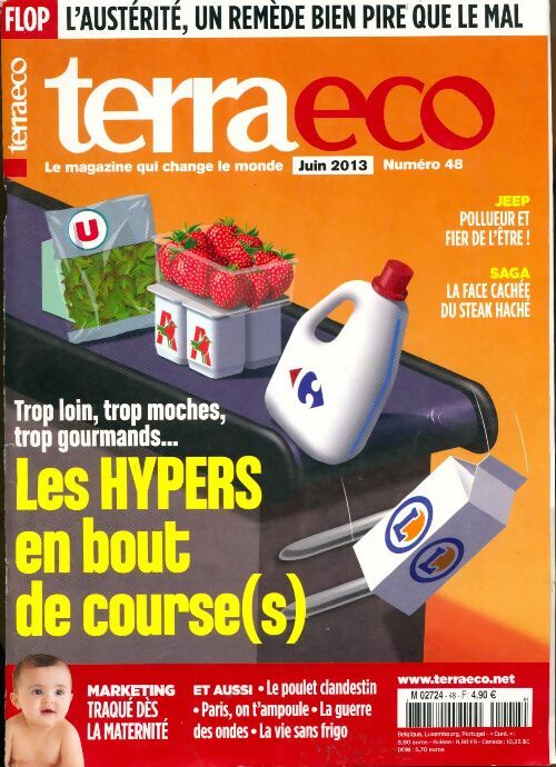 Livrenpoche : Terraeco n°48 : Les hyper en bout de course(s) - Collectif - Livre