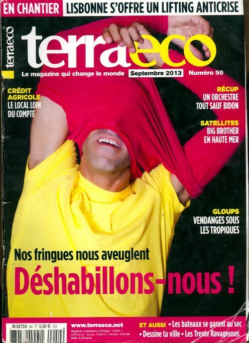 Terraeco n°50 : Nos fringues nous aveuglent - Collectif -  Terraeco - Livre