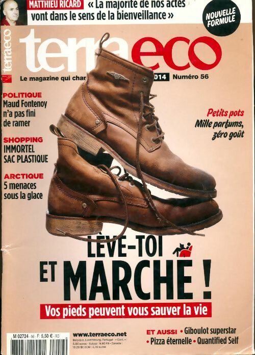 Livrenpoche : Terraeco n°56 : Lève-toi et marche ! - Collectif - Livre