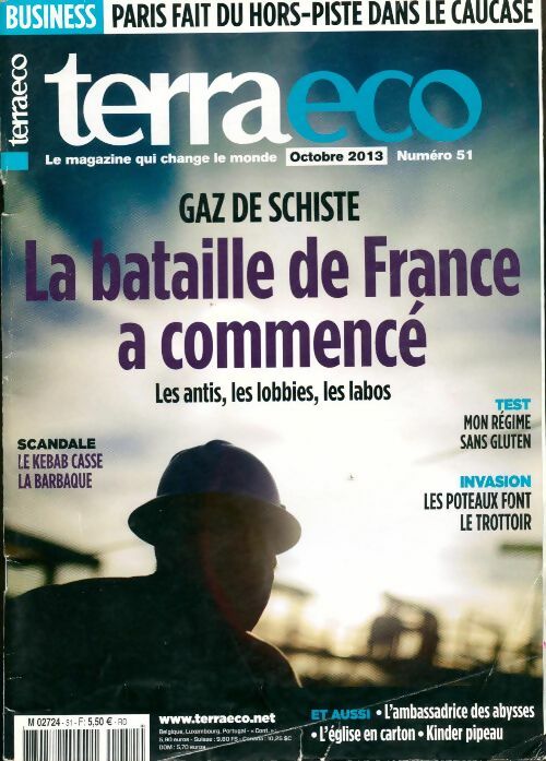 Livrenpoche : Terraeco n°51 : Gaz de schiste - Collectif - Livre