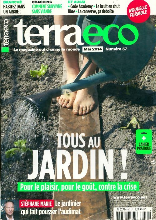 Livrenpoche : Terraeco n°57 : Tous au jardin ! - Collectif - Livre
