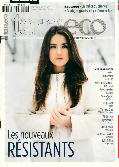 Livrenpoche : Terraeco n°64 : Les nouveaux résistants - Collectif - Livre