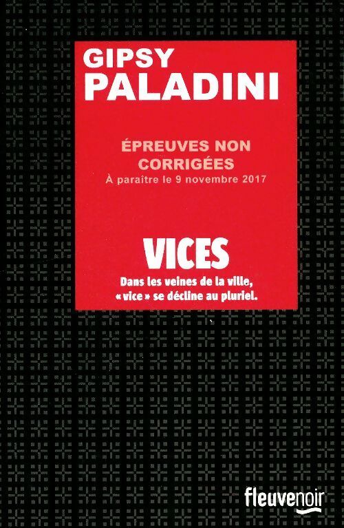 Livrenpoche : Vices - Gipsy Paladini - Livre