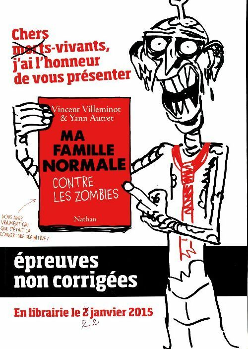 Livrenpoche : Ma famille formidable contre les zombies - Vincent Villeminot - Livre