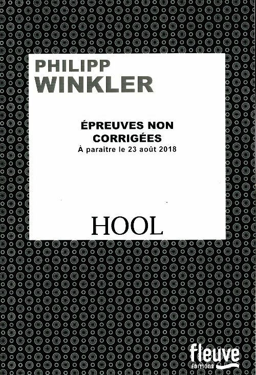 Livrenpoche : Hool - Philipp Winkler - Livre
