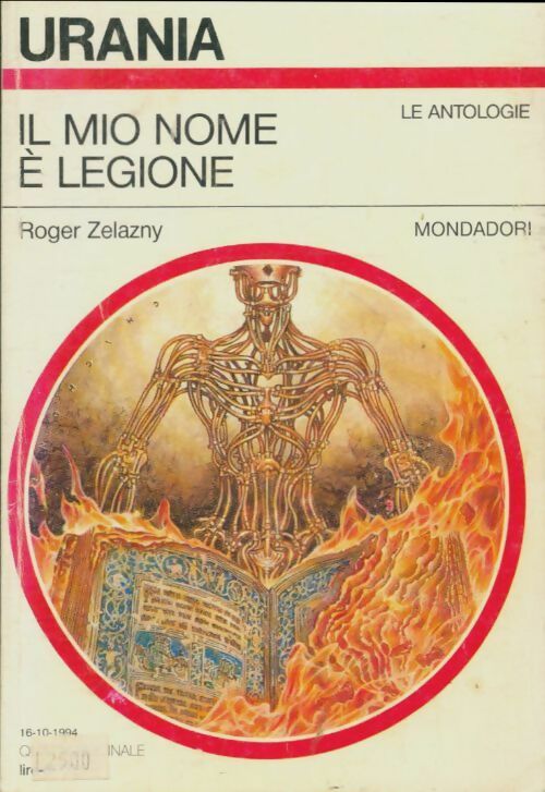 Il mio nome è legione - Roger Zelazny -   Arnoldo Mondadori - Livre