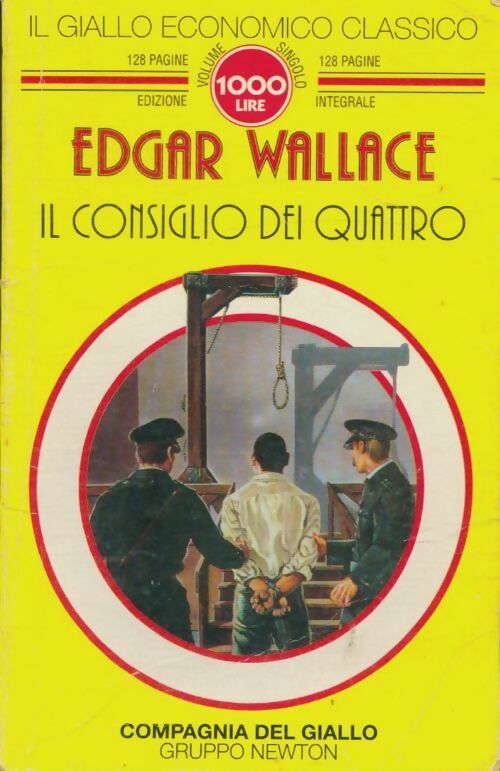 Livrenpoche : Il consiglio dei quattro - Edgar Wallace - Livre