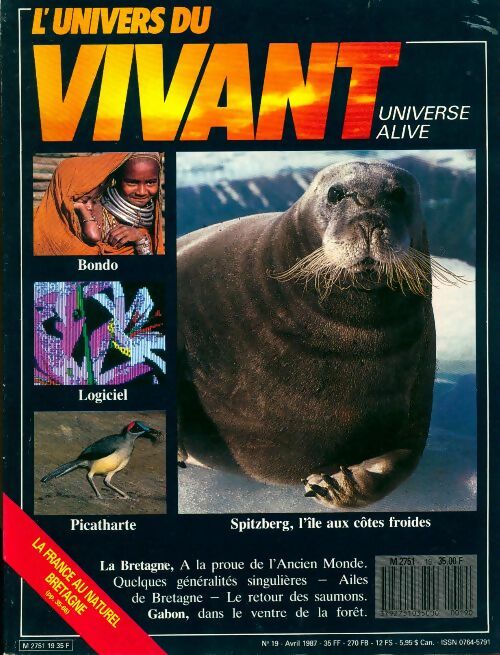 Livrenpoche : L'univers du vivant n°19 : Spitzberg, l'île aux côtes froides - Collectif - Livre