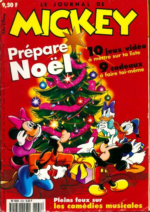 Livrenpoche : Le journal de Mickey n°2530 : Prépare Noël - Collectif - Livre
