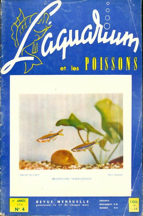 Livrenpoche : L'aquarium et les poissons n°4 6ème année - Collectif - Livre