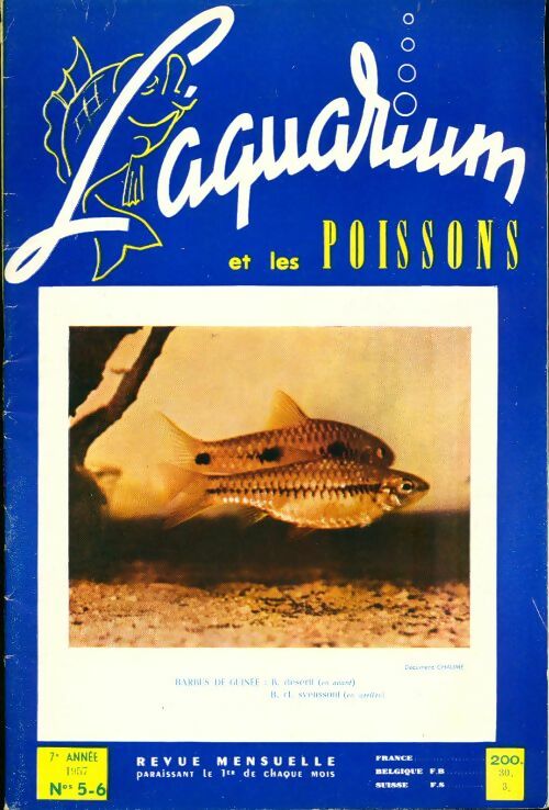 Livrenpoche : L'aquarium et les poissons n°5-6 7ème année - Collectif - Livre
