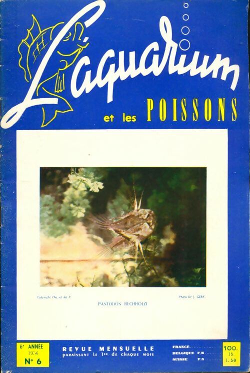 Livrenpoche : L'aquarium et les poissons n°6 6ème année - Collectif - Livre