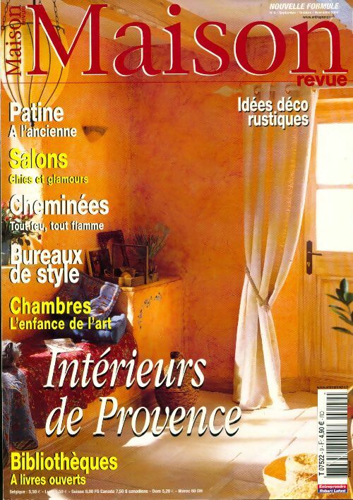 Livrenpoche : Maison Revue n°9 : Intérieurs de Provence - Collectif - Livre
