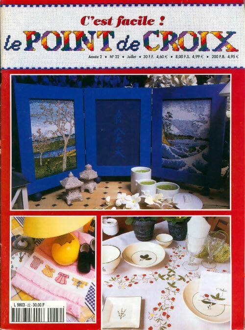 Livrenpoche : C'est facile ! Le point de croix n°22 - Collectif - Livre