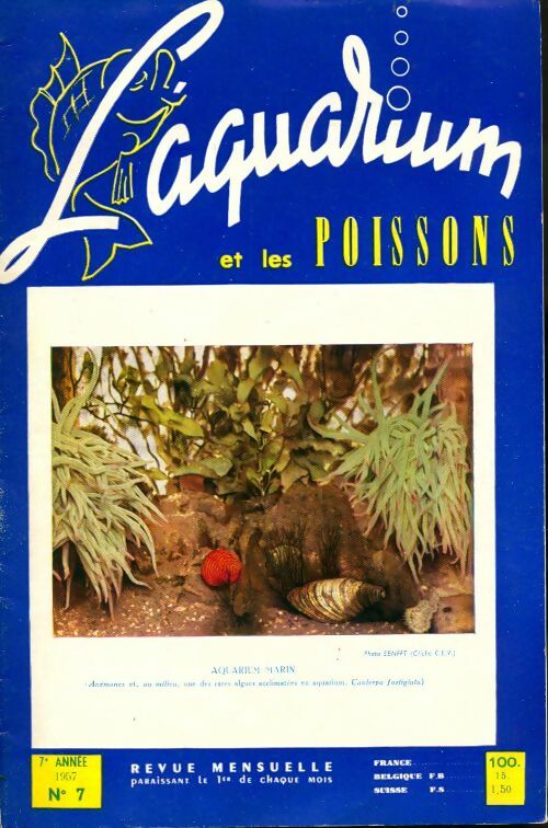 Livrenpoche : L'aquarium et les poissons n°7 7ème année - Collectif - Livre