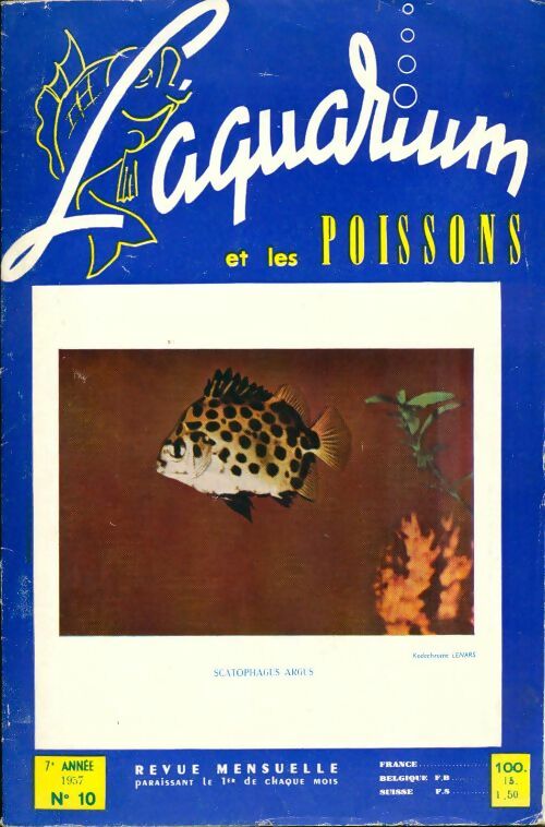 Livrenpoche : L'aquarium et les poissons n°10 7ème année - Collectif - Livre